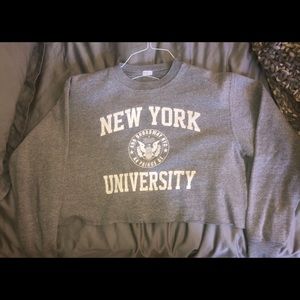 Brandy Melville Cropped Crew Neck